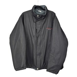 Zorrel Mens Grand Hyatt Tampa Bay Water Resistant Fleece Lined Jacket Black‎ 2XL